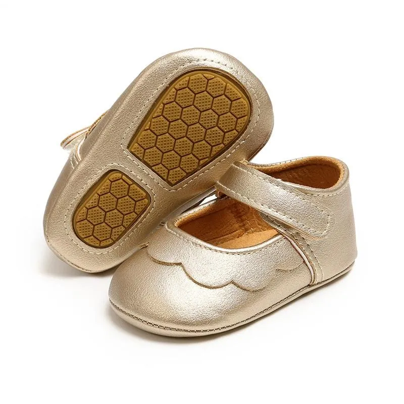 Anti-slip baby moccasins