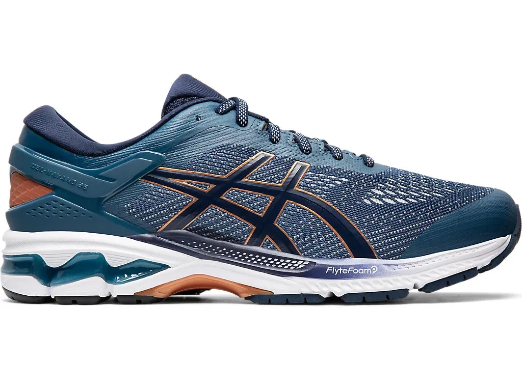 Asics Gel-Kayano 26 Men's Running Shoes - Grand Shark/Peacoat