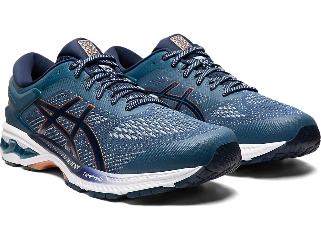 Asics Gel-Kayano 26 Men's Running Shoes - Grand Shark/Peacoat