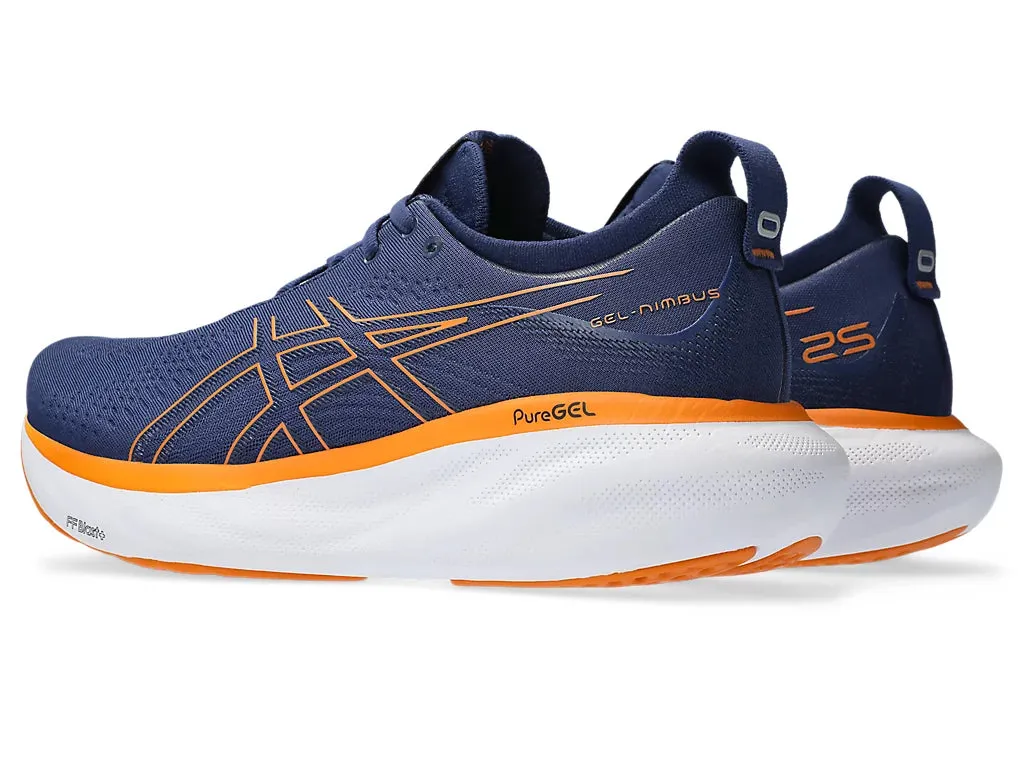 Asics Gel Nimbus 25 Men's Running Shoes | Deep Orange/Bright Orange