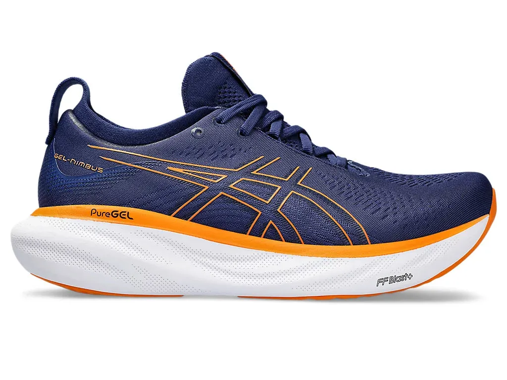 Asics Gel Nimbus 25 Men's Running Shoes | Deep Orange/Bright Orange