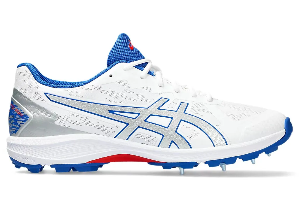 Asics Strike Rate FF Men's Cricket Shoes - White/Pure Silver