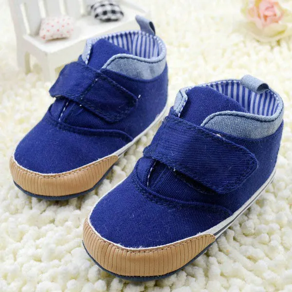 Baby Boy Velcro Canvas Shoes