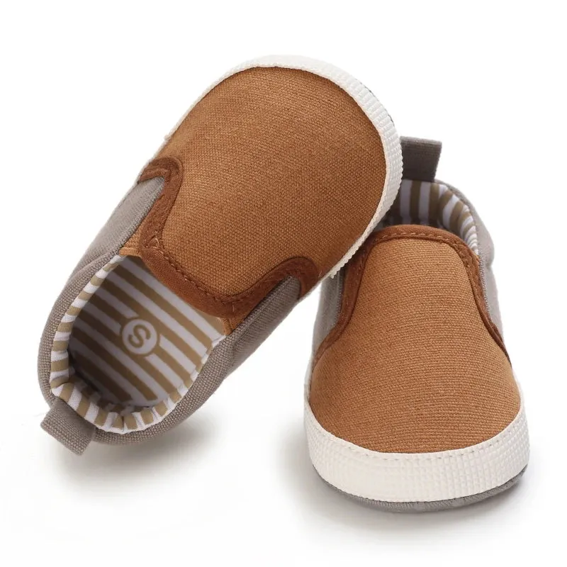 Baby Boys Casual Dinosaur Canvas Shoes