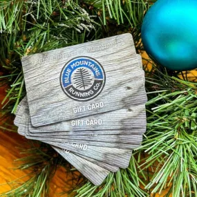 Blue Mountains Running Company Gift Card $10.00