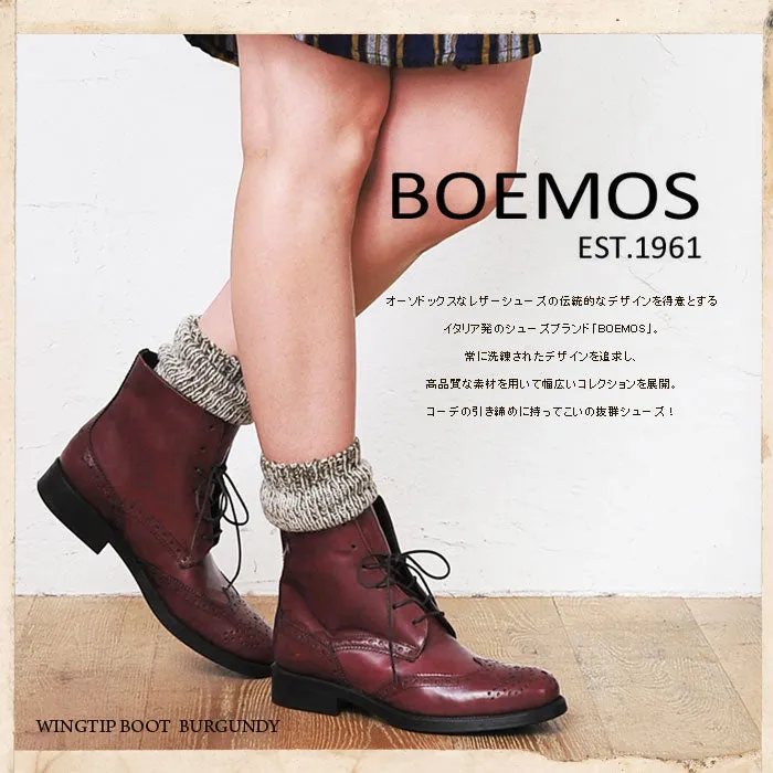 BOEMOS Made In Italy Leather Oxfords