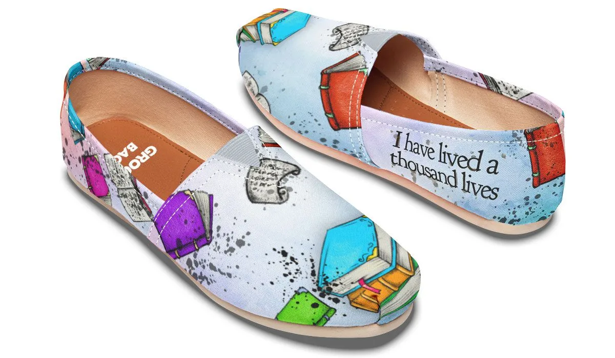 Book Reader Casual Shoes