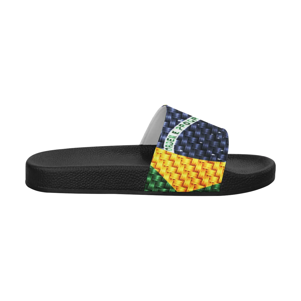 BRASIL FLAG Women's Slide Sandals