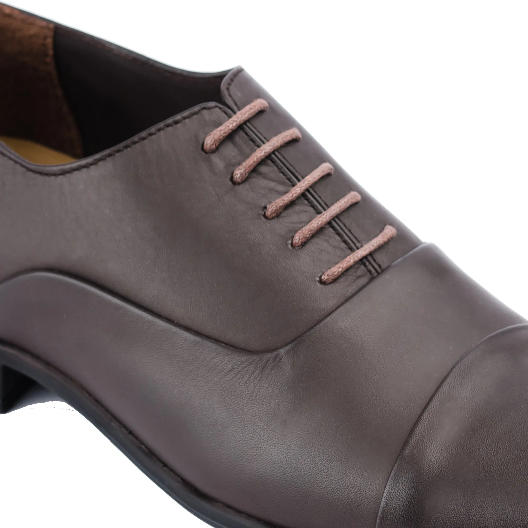 Brown Panelled Oxford