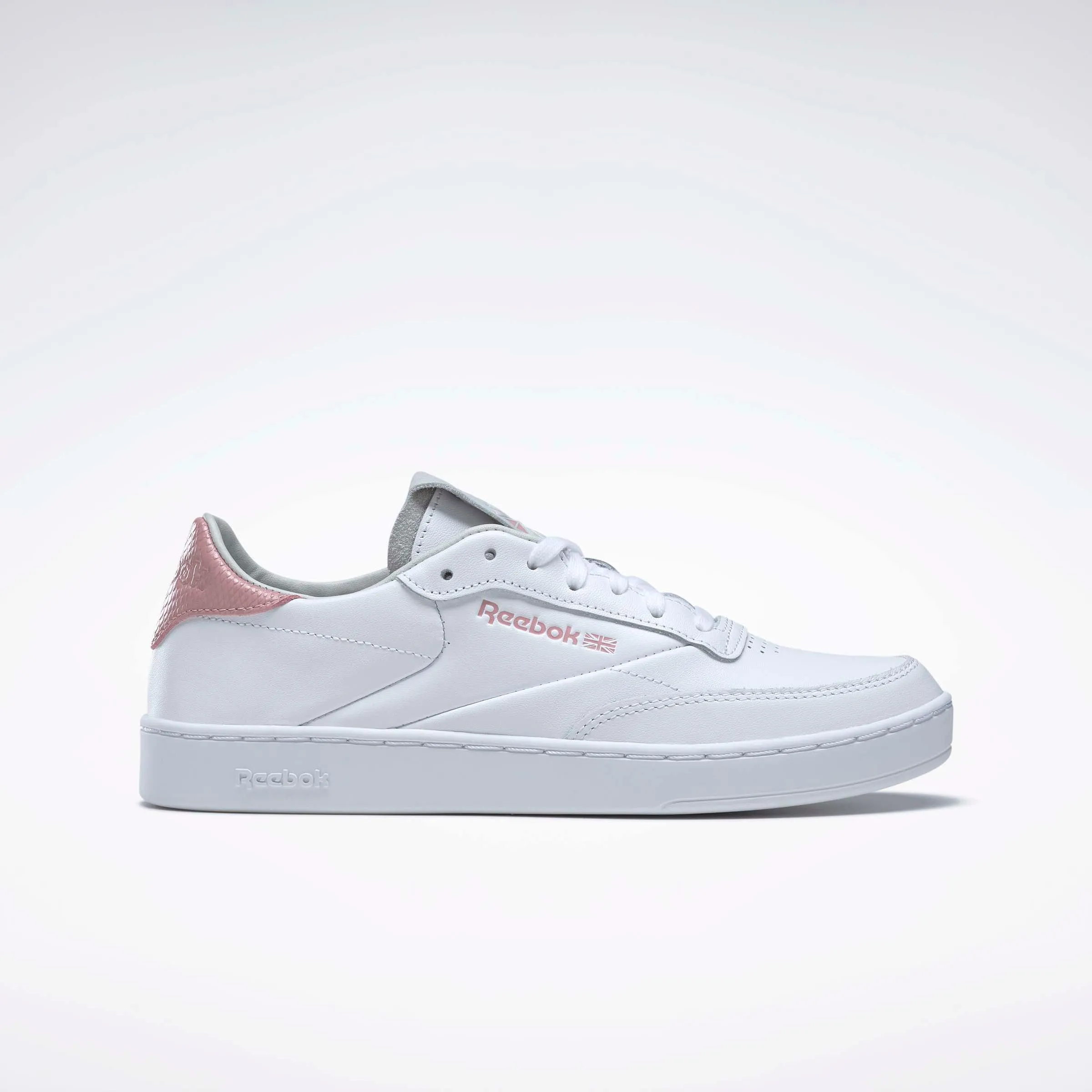 Club C Clean Shoes White/Smokey Rose/Pure Grey 2