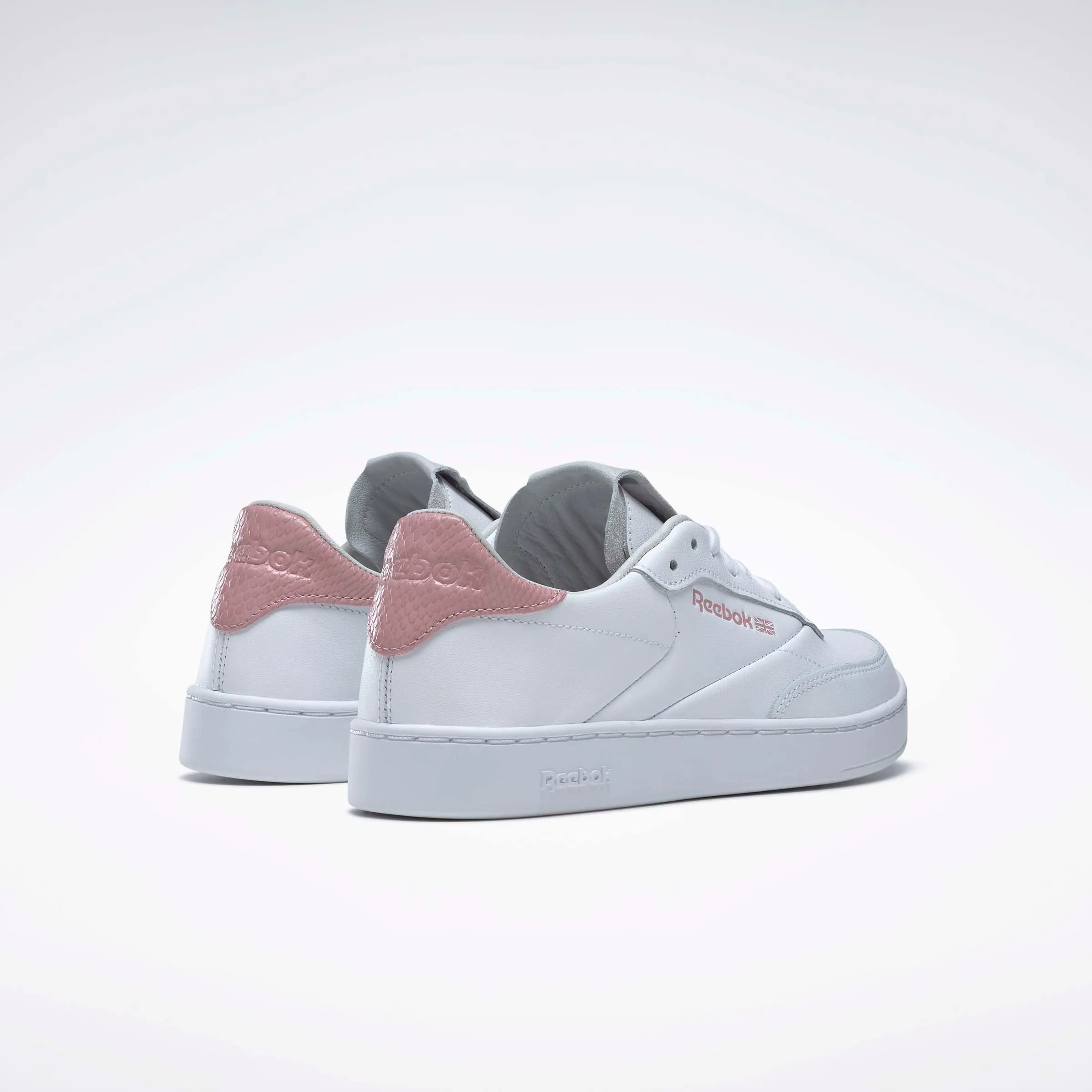 Club C Clean Shoes White/Smokey Rose/Pure Grey 2