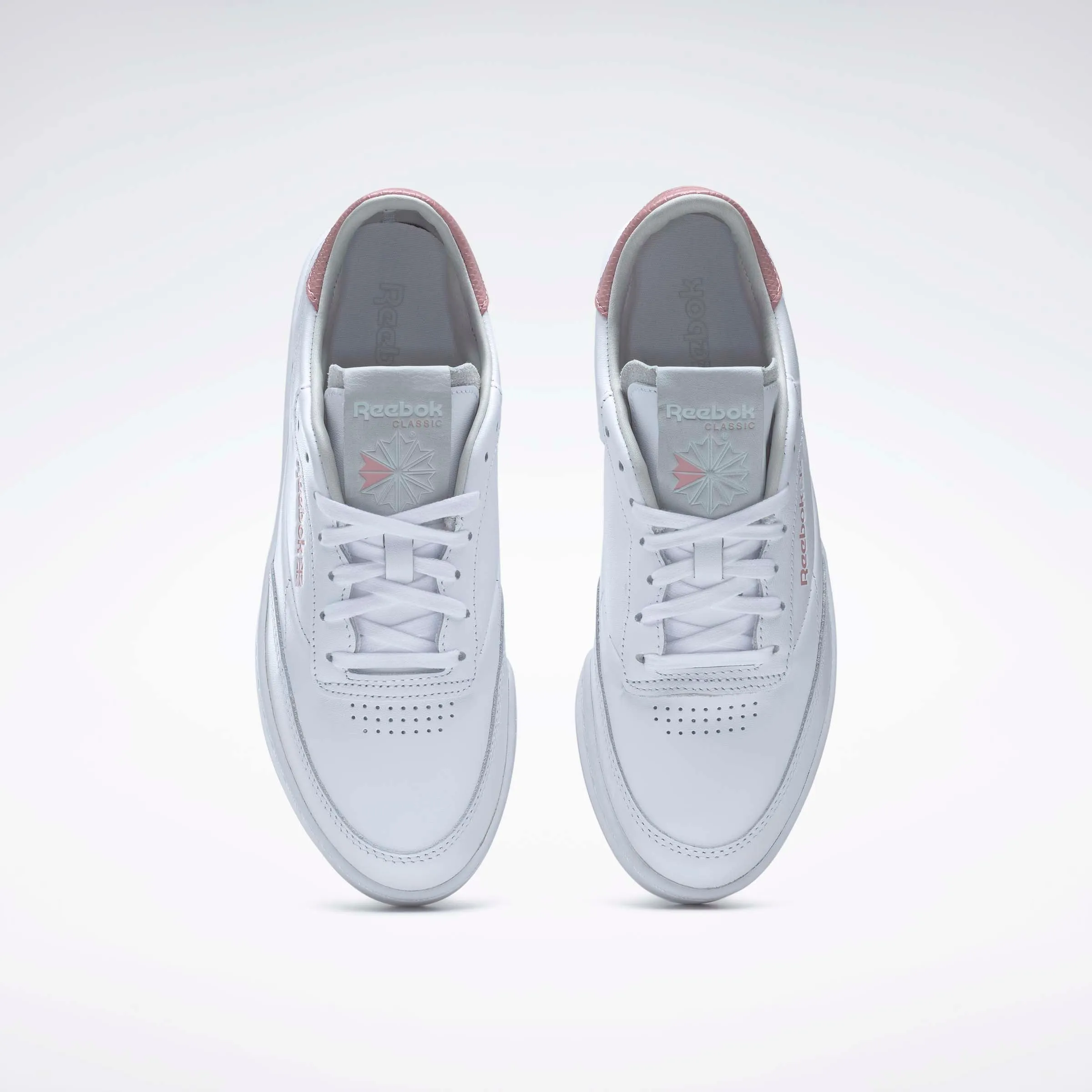 Club C Clean Shoes White/Smokey Rose/Pure Grey 2