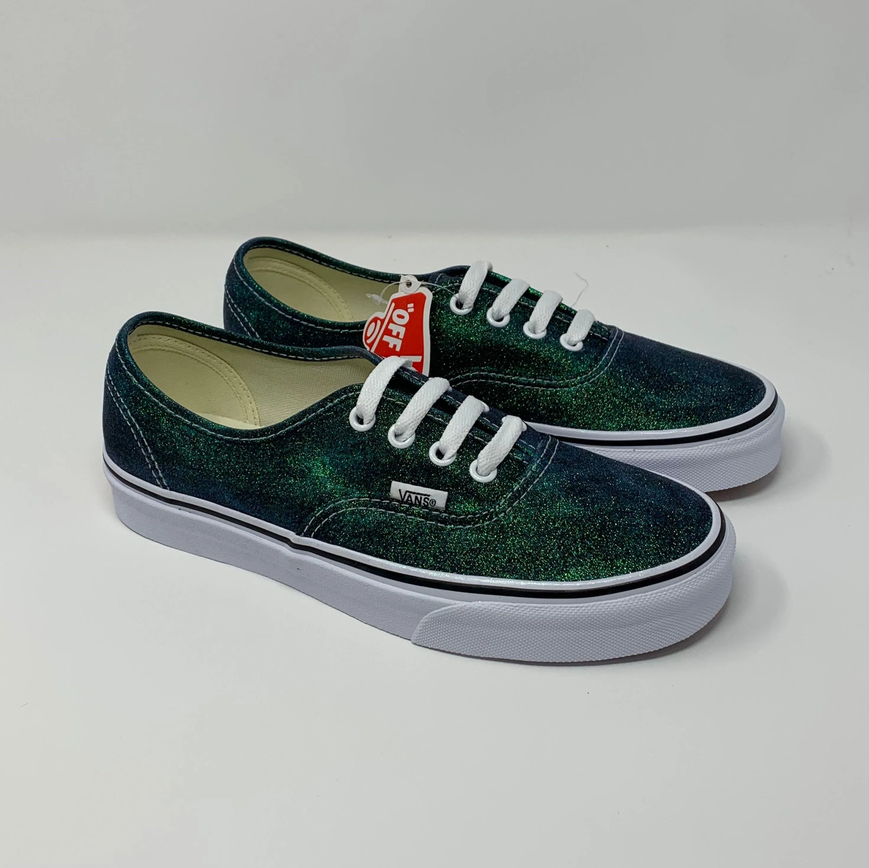 Emerald Glitter Shoes