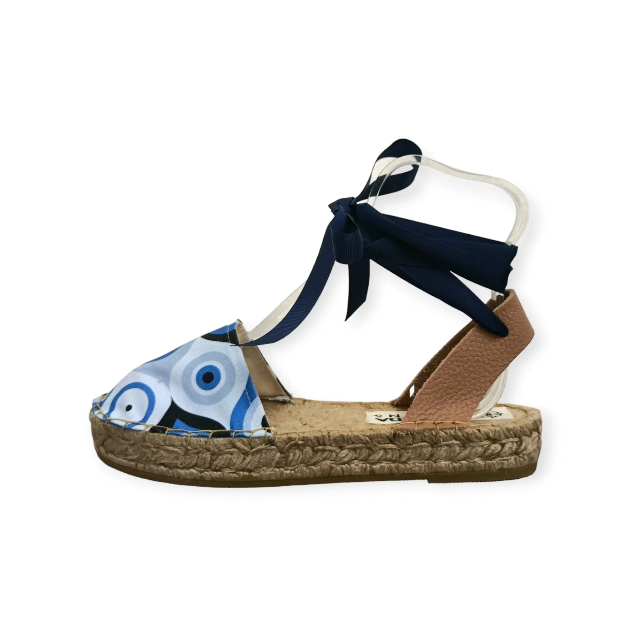 Espadrilles Sandals - Evil Eye Print