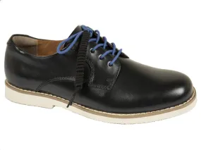 Florsheim 26320 Leather Boy's Shoe - Plain Toe Oxford - Kearny Jr II- Black