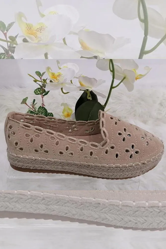 FLOWER PATTERN SHOES