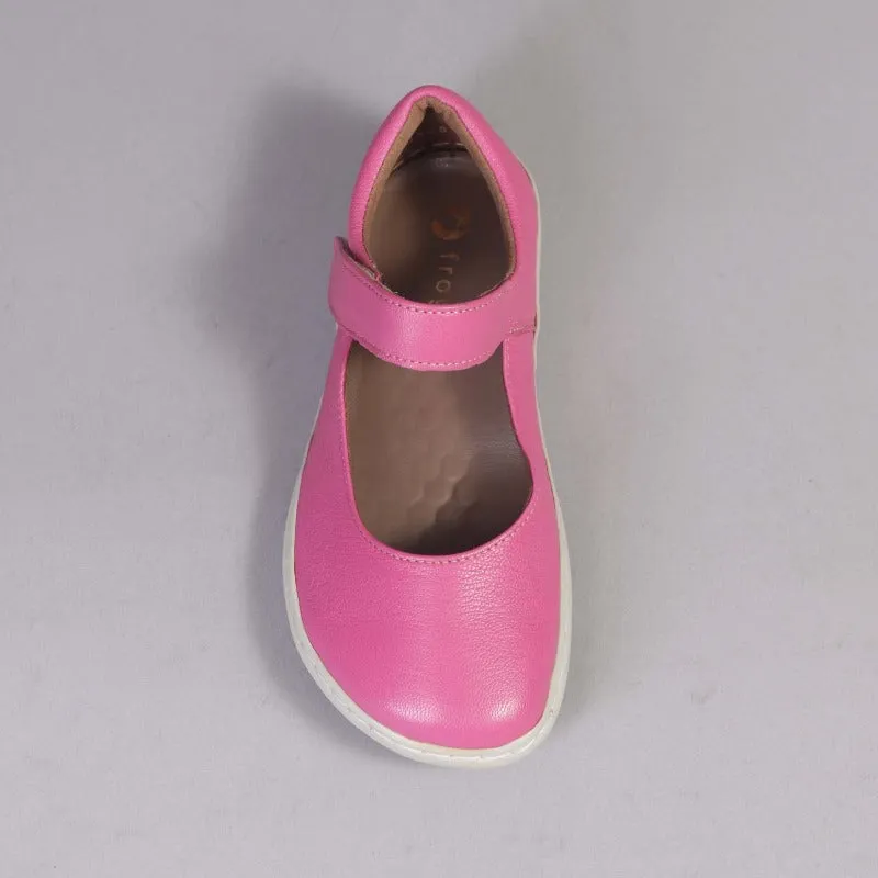 Girls High-Bar Shoes with Removable Footbed in Hot Pink - 12624