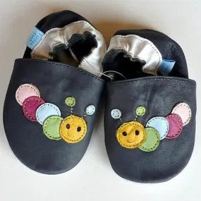 Leather Baby Shoes - Caterpillars