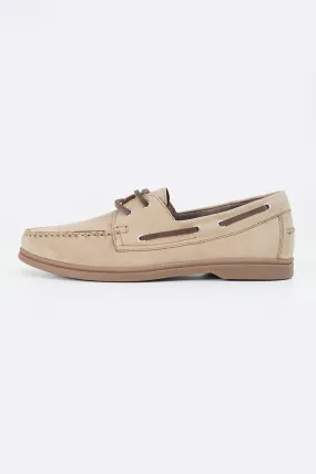 LEATHER BOAT SHOES