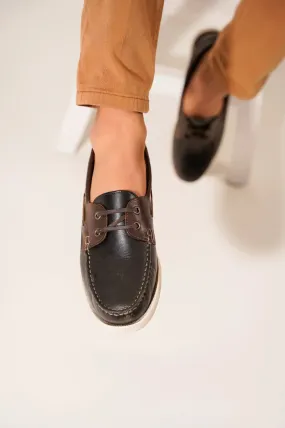 LEATHER BOAT SHOES