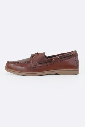 LEATHER BOAT SHOES