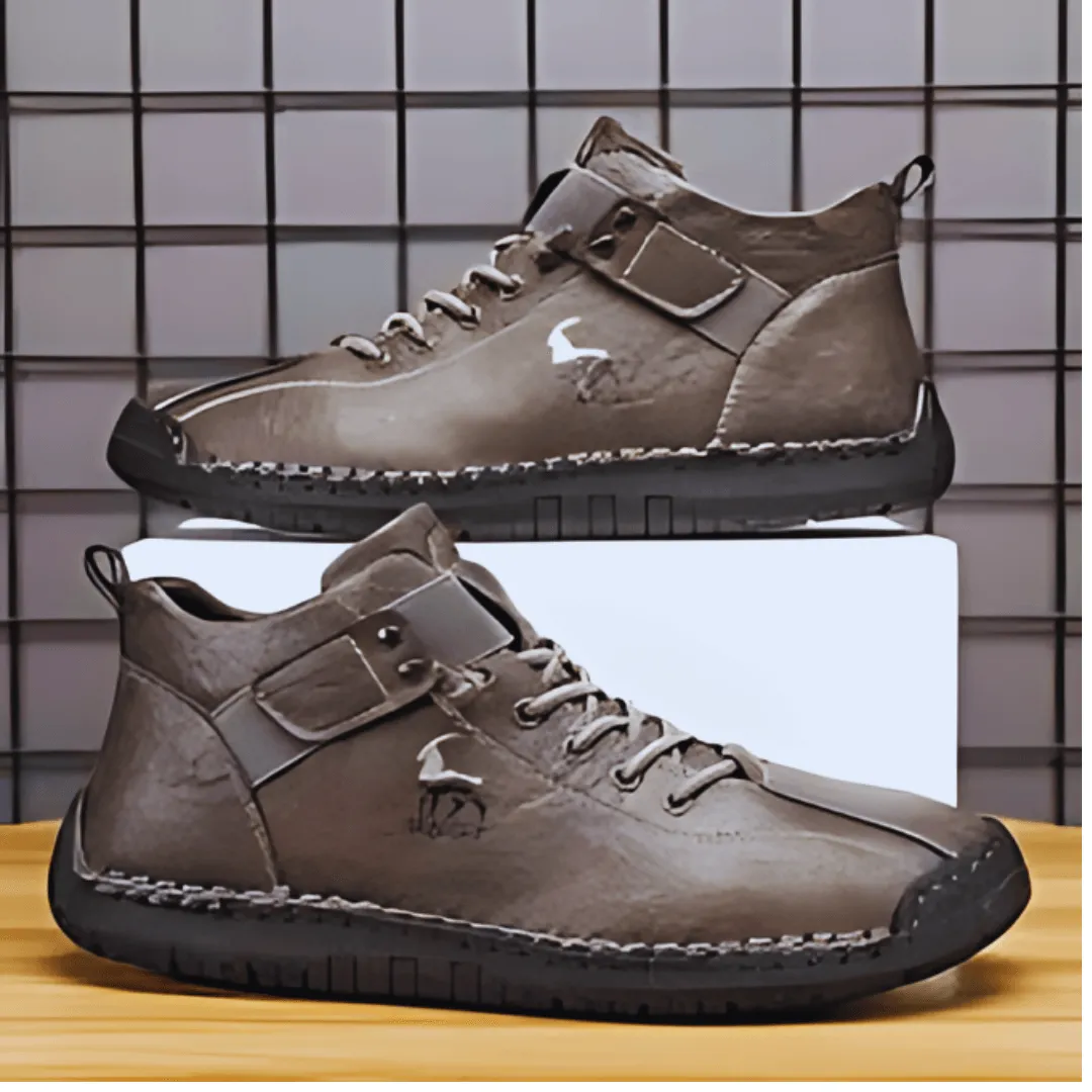 Men's High Top Hiking Shoes - Thickened for Ultimate Comfort & Durability