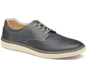 Men's Johnston & Murphy | McGuffey Plain Toe | Grey Oiled Full Grain