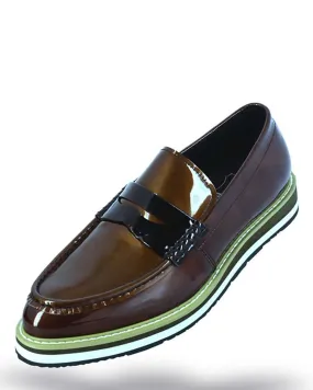 Men's Leather Shoes, Loafer, Bahama Coffee - Mens - Fashion - Shoes