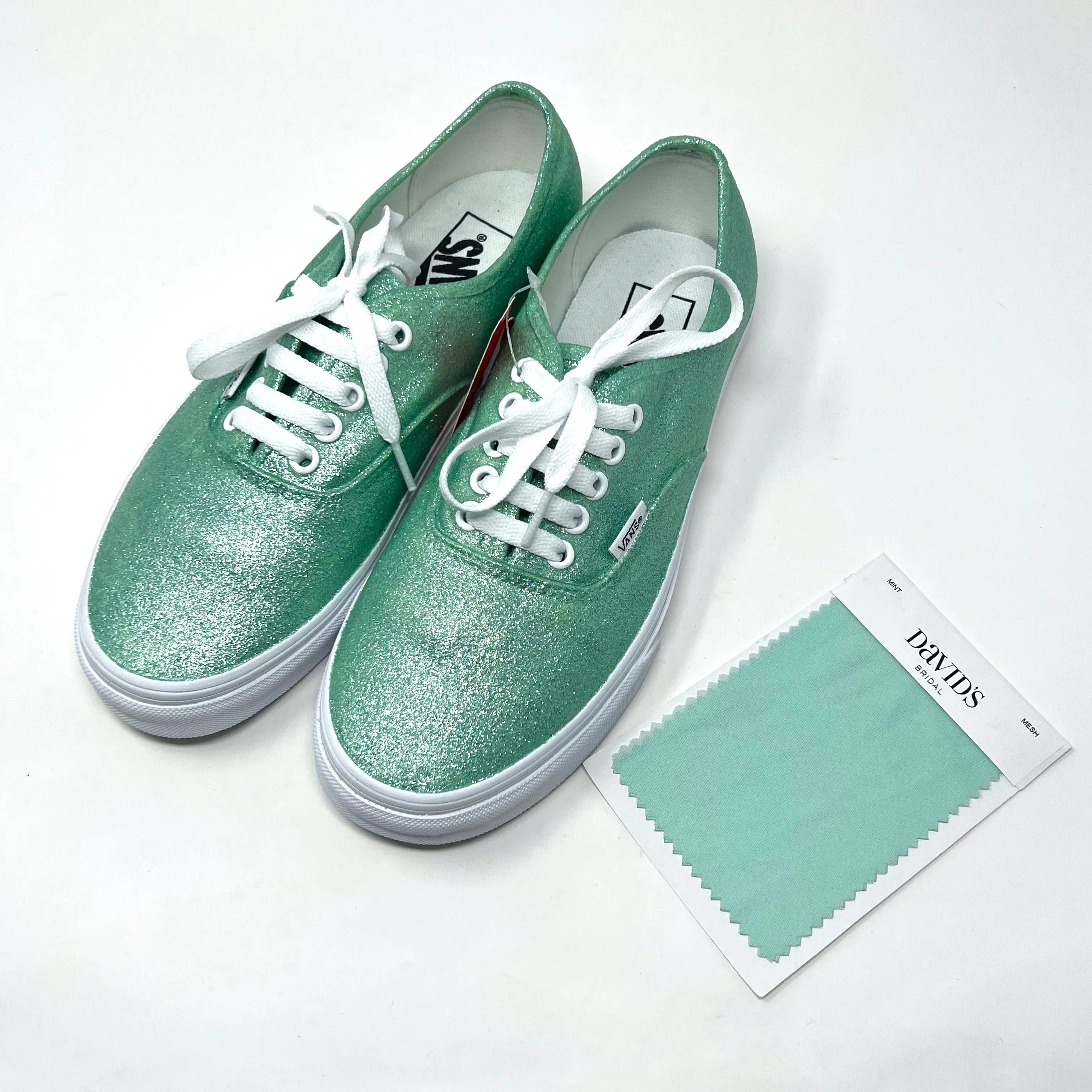 Mint Glitter Shoes