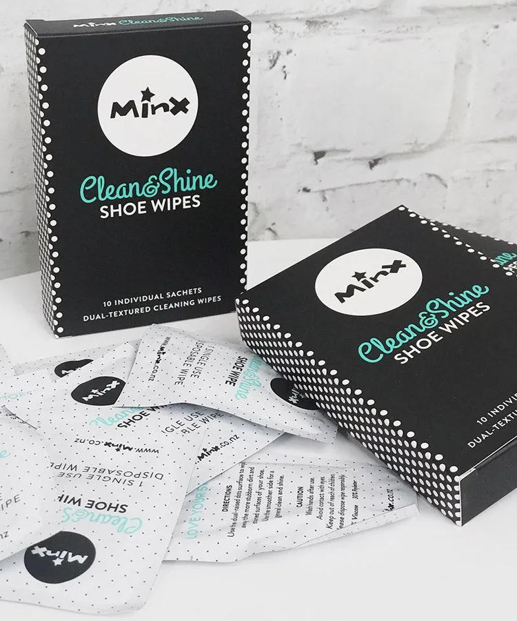 Minx Clean & Shine Show Wipes