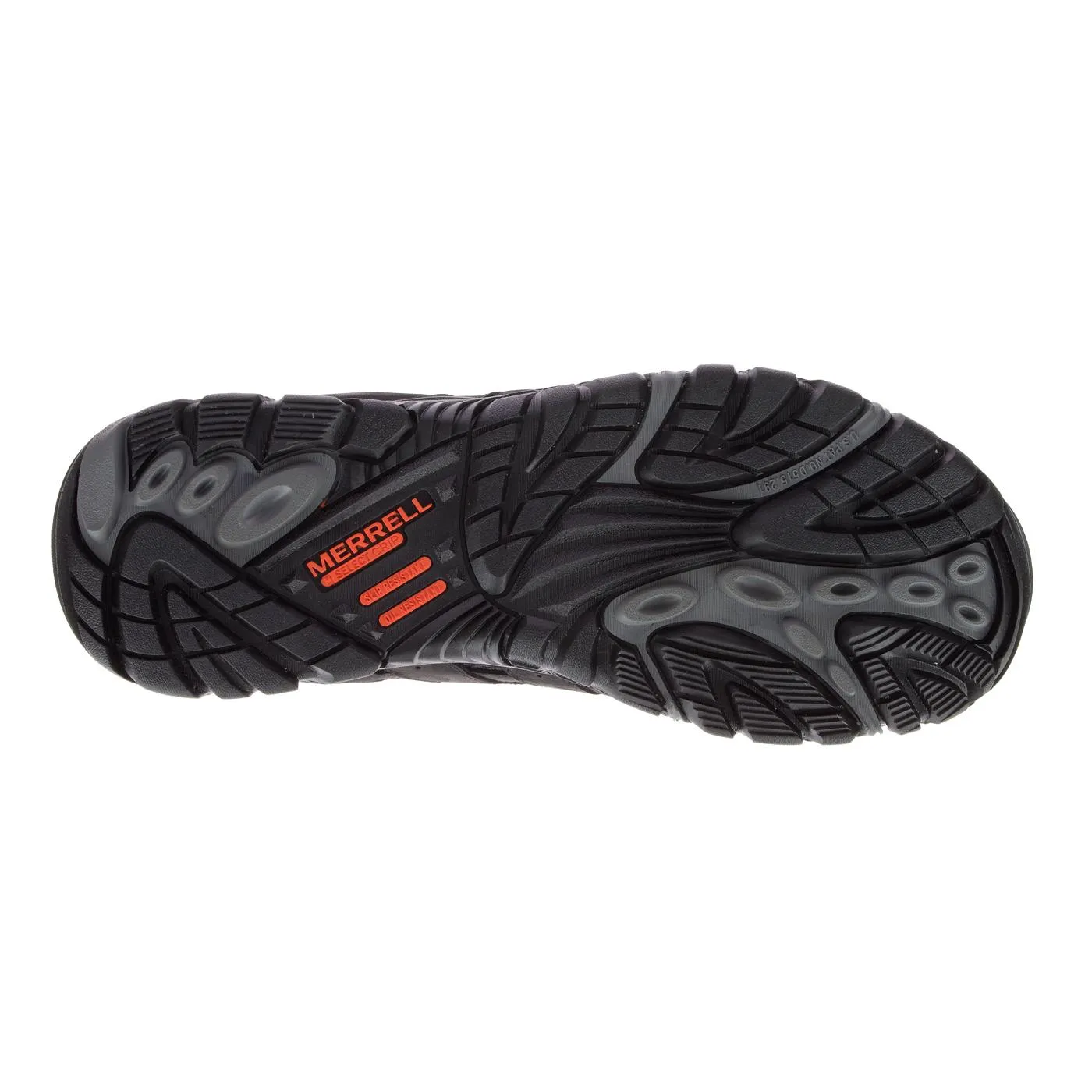 Moab Vertex Vent Men's Composite-Toe Work Shoes Wp Black