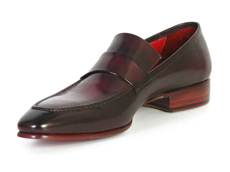 Paul Parkman Men's Hand-Painted Leather Loafers