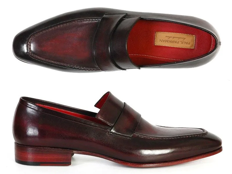 Paul Parkman Men's Hand-Painted Leather Loafers