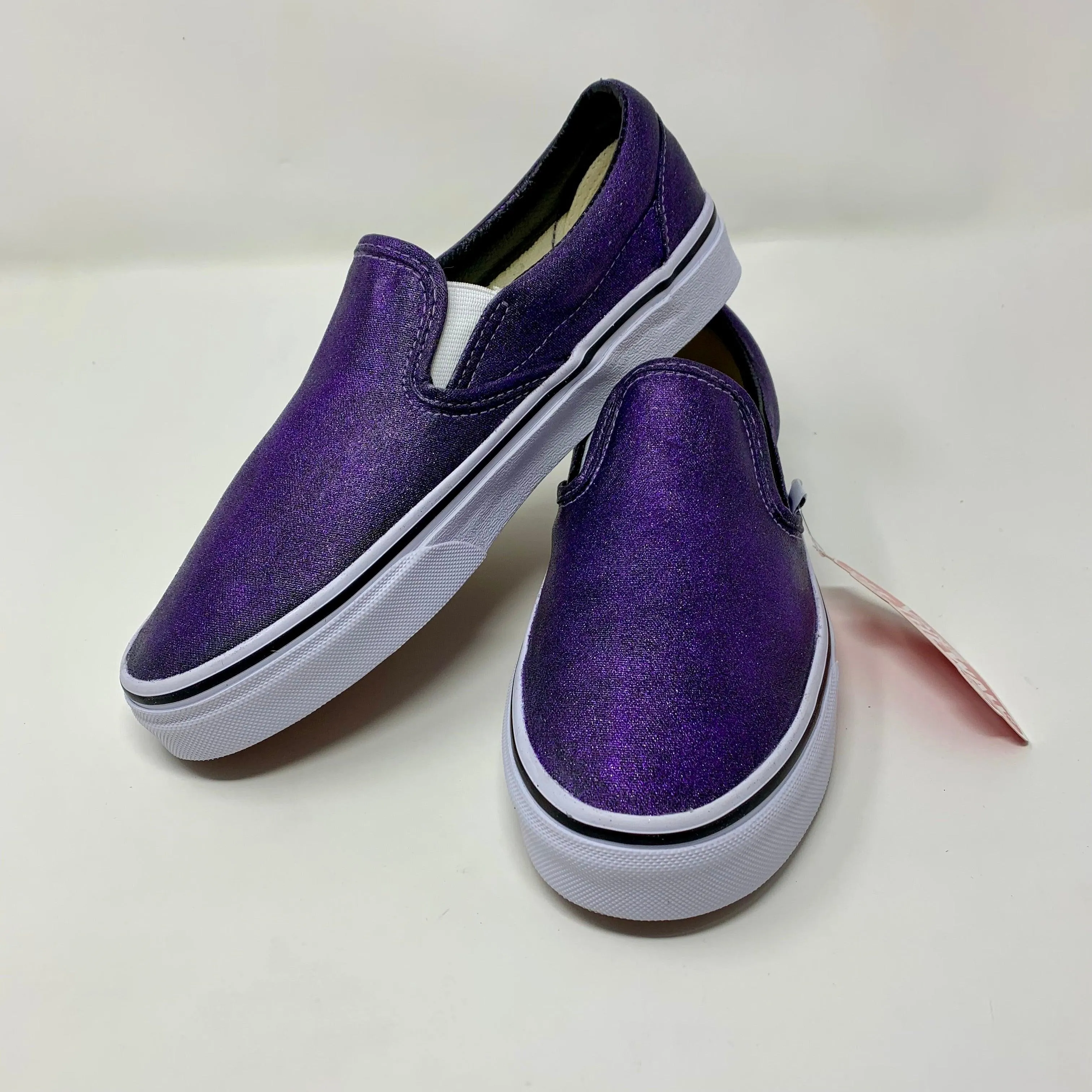 Purple Glitter Shoes