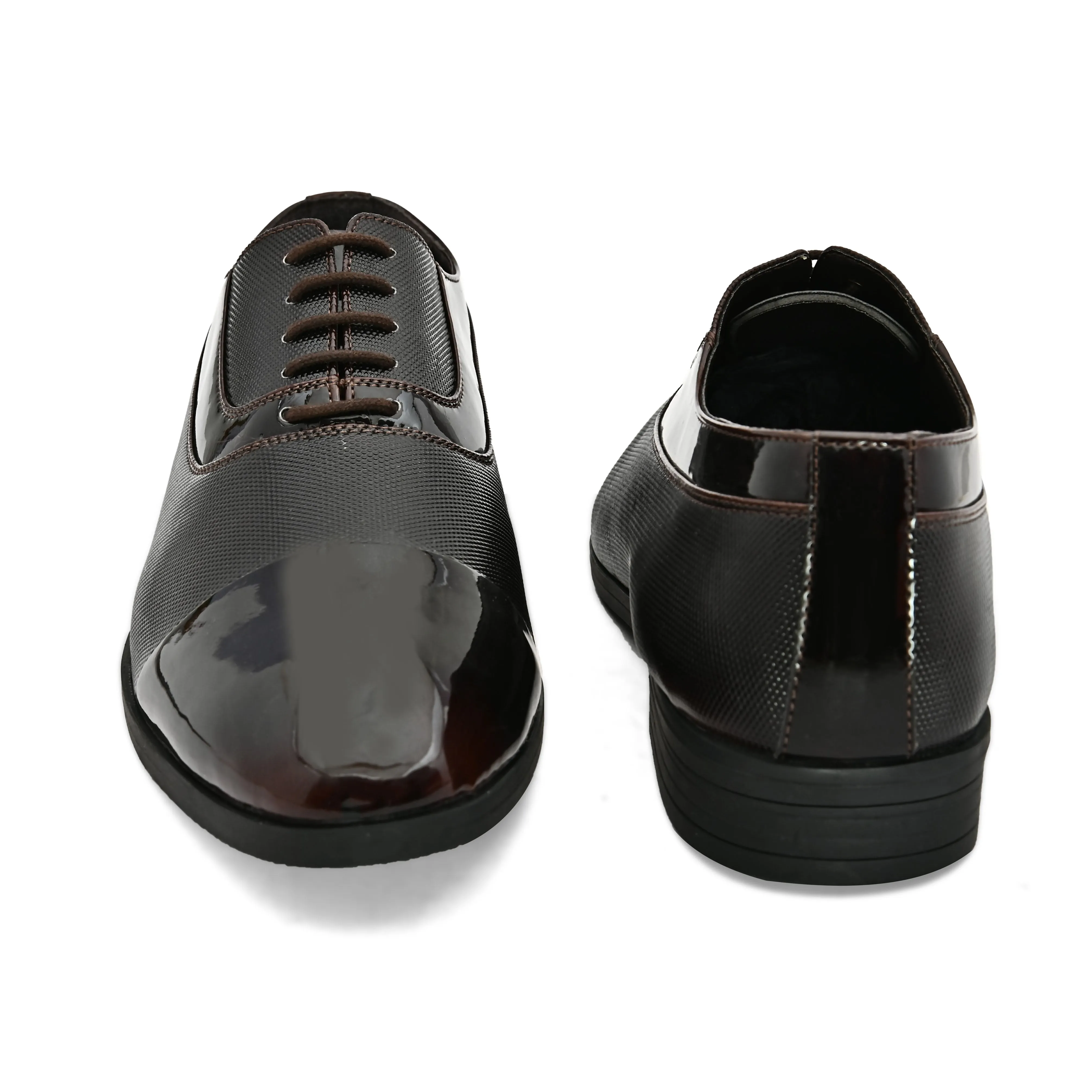 Regal Cherry Derby Shoes