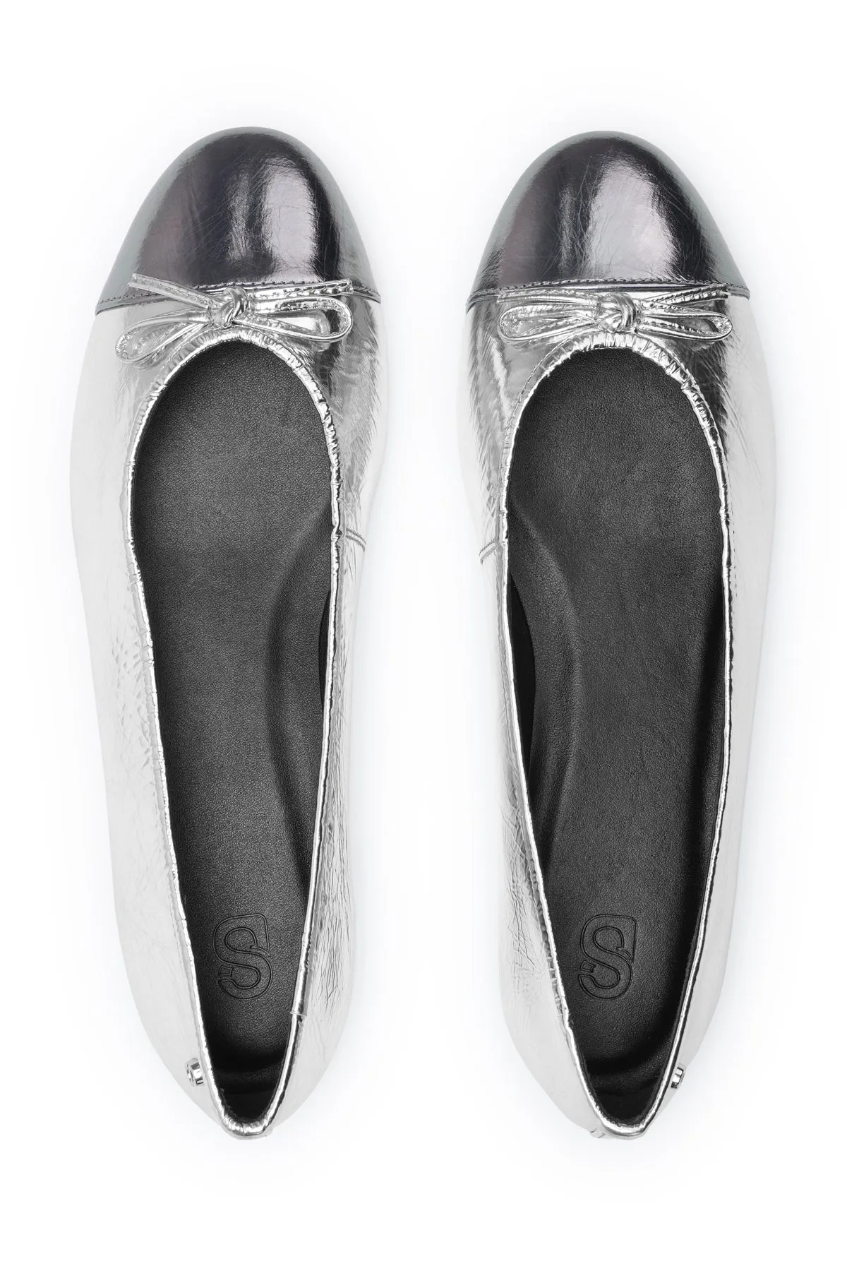 Rena Ballerina Shoes - Silver