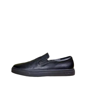 Size 43 - Radical Yes Black Leather Slip Ons