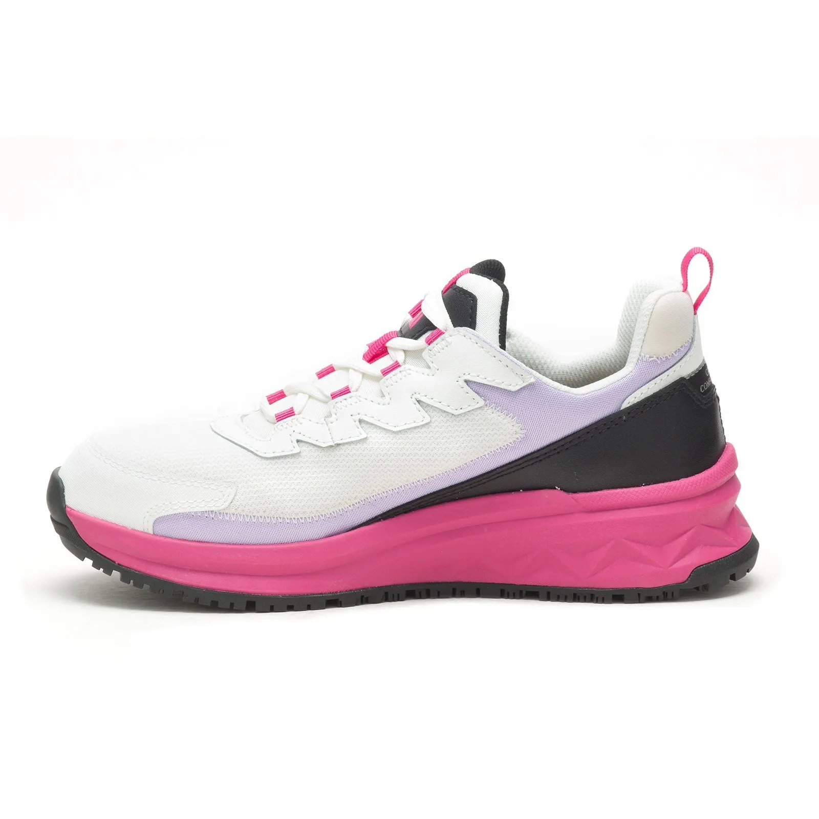 Streamline Runner WoMen's Composite-Toe Work Shoes Bright White/Black