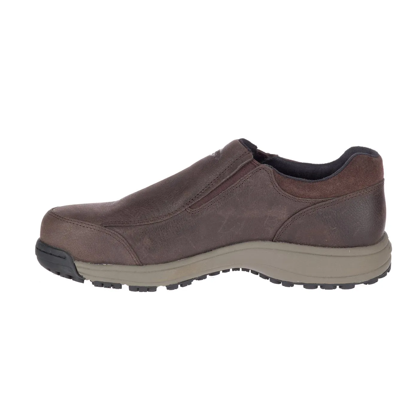 Sutton Moc Men's Steel-Toe Work Shoes Espresso