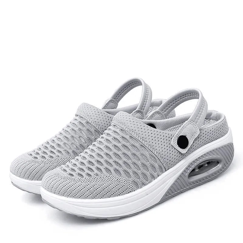 Women Walking Shoes Air Cushion Slip-On Shoes