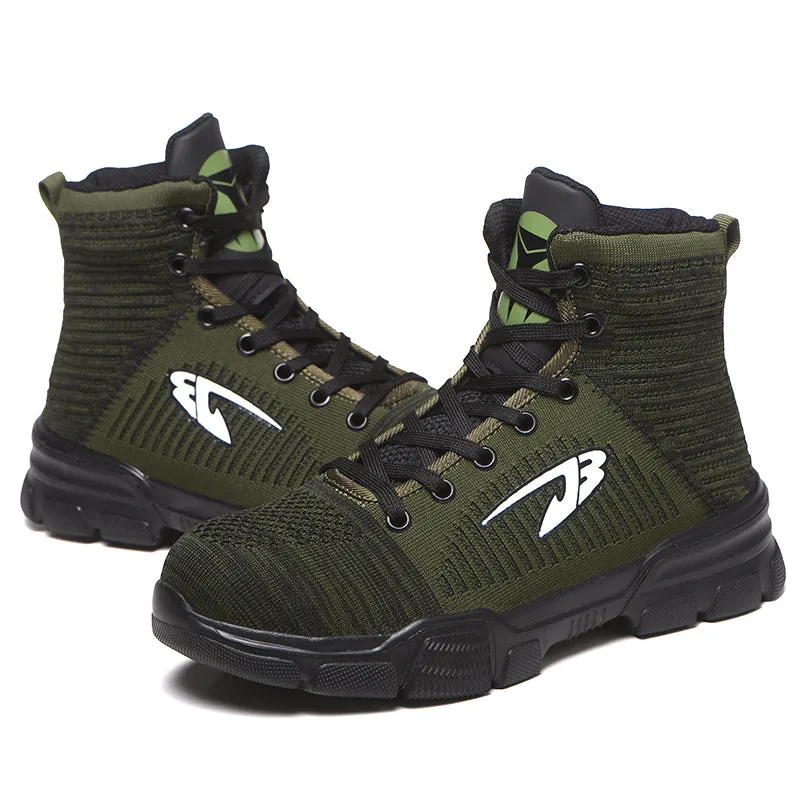 YSK J3: Multicolor Steel Toe Safety Boots / Work Shoes