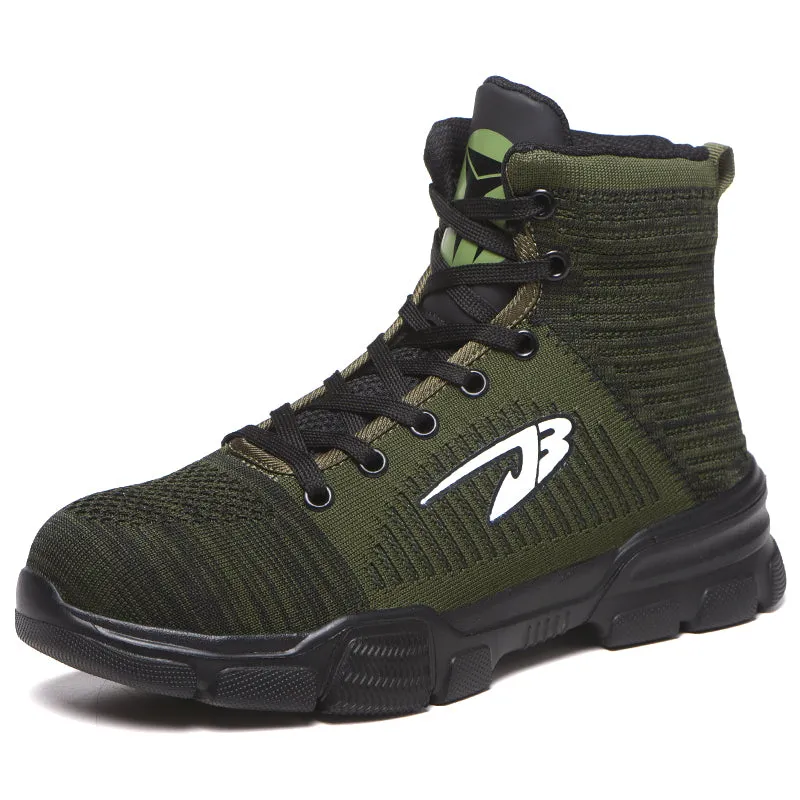 YSK J3: Multicolor Steel Toe Safety Boots / Work Shoes